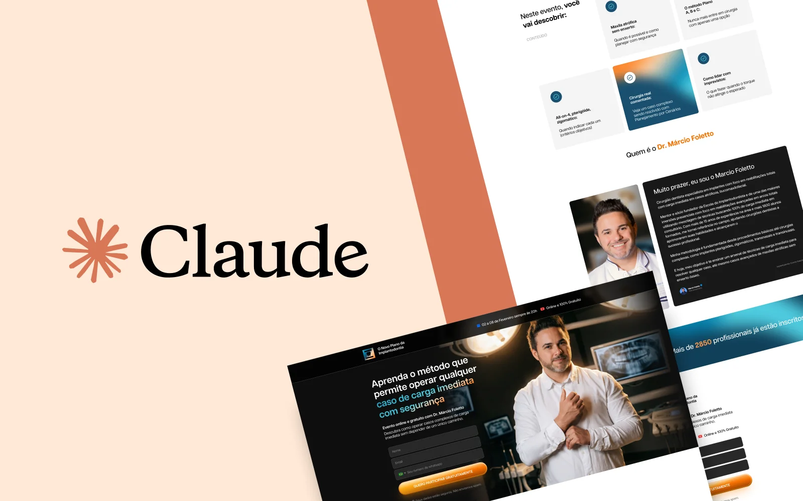 Como criamos sites e páginas 3x mais rápido com Claude Code